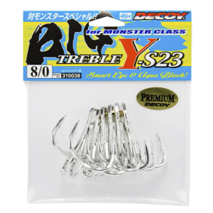Крючок тройной Decoy Big Treble Y-S23 #7/0